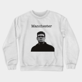 Andy Burnham Manchester | Mayor Manchester | Black Print Crewneck Sweatshirt